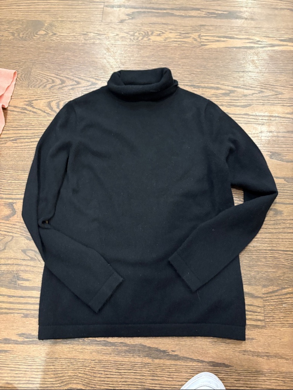Classic Black Turtleneck Sweater